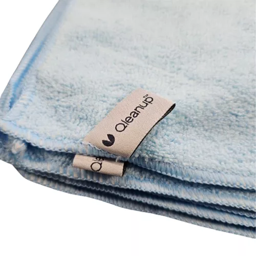 Professzionális mikroszálas törlőkendő csomag 40x40 cm, (10 darab) kék, 280gsm  -  QLEANUP OPTI BLUE