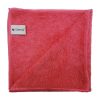 Professzionális mikroszálas törlőkendő csomag 40x40 cm, (10 darab) piros, 280gsm  -  QLEANUP OPTI RED