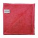 Professzionális mikroszálas törlőkendő csomag 40x40 cm, (10 darab) piros, 280gsm  -  QLEANUP OPTI RED