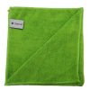 Professzionális mikroszálas törlőkendő csomag 40x40 cm, (10 darab) zöld, 280gsm  -  QLEANUP OPTI GREEN