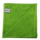 Professzionális mikroszálas törlőkendő csomag 40x40 cm, (10 darab) zöld, 280gsm  -  QLEANUP OPTI GREEN