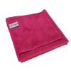 Professzionális mikroszálas törlőkendő csomag 40x40 cm (5 darab) piros, 400 gsm - QLEANUP PLUS RED