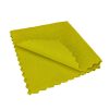 Professzionális mikroszálas törlőkendő csomag (5 db) sárga, 275gsm, 38x38 - QLEANUP Long Fresh