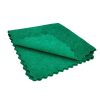 Professzionális mikroszálas törlőkendő csomag (5 db) zöld, 275gsm, 38x38 - QLEANUP Long Fresh