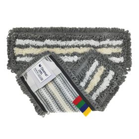   Három komponensű zsebes/szallagos mikroszálas felmosó mop kartonos kiszerelésben- 25 db (43x14 cm) - QLEANUP TFMPS