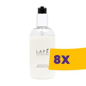   LAPÉ Collection OLT öko Keleti citromfű tea illatú kéz- és testápoló 300ml (Karton - 8 db)