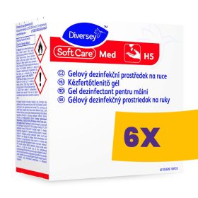   Soft Care Med H5 Kézfertőtlenítő gél 800ml (Karton - 6 db)
