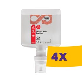   Sure Instant Hand Sanitizer Alkoholmentes kézfertőtlenítő friss illattal 1,3L (Karton - 4 db)