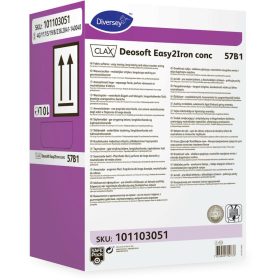   Clax Deosoft Easy2Ir.C.57B1 SafePack Vasaláskönnyítő hatású öblítőszer koncentrátum, szagsemlegesítő hatással 10L