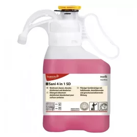   TASKI Sani 4in1 Plus Fürdőszobai tisztító, vízkőoldó, fertőtlenítő &illatosító 1.4L