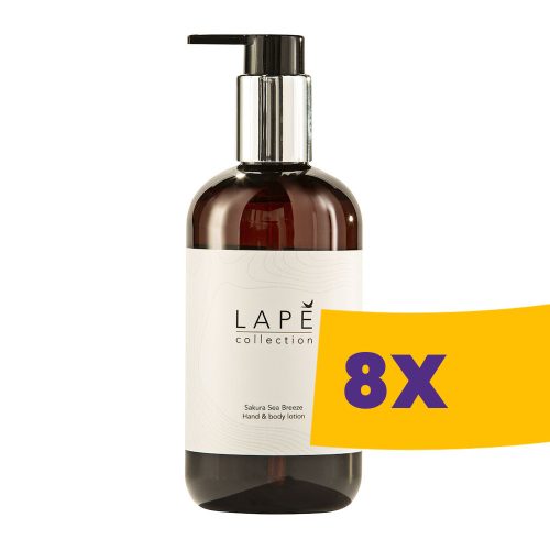 LAPE Collection Sakura Sea Breeze öko Illatosított, hidratáló kéz- és testápoló krém  300ml (Karton - 8 db)