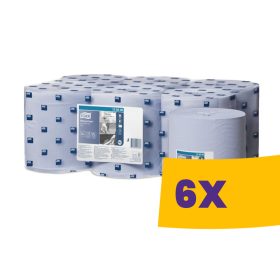   Tork kék belsőmagos törlőpapír - 128208 (Karton - 6 tek)