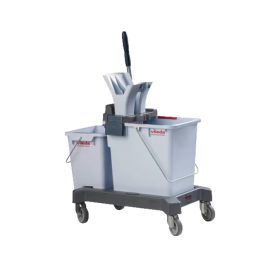   Vileda Prof. CE UltraSpeed Pro kétvödrös takarítókocsi 25L + 10L tisztatérbe