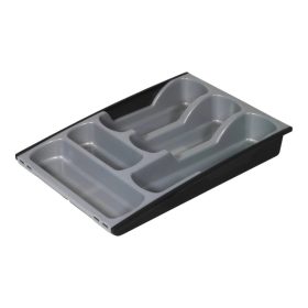   Curver Oldalra Nyitható Evőeszköztartó Fiókbetét Fekete