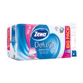   Zewa Deluxe toalettpapír illattalan Delicate Care - 3 rétegű 16 tekercses