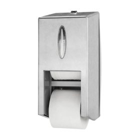   Tork duplatekercses belsőmag nélküli Mid-size toalettpapír-adagoló fém - 472019
