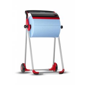   Tork ipari törlőpapír tartó hordozható állvány fekete-piros - 652008