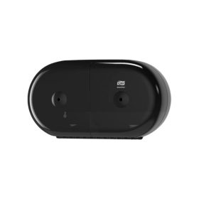   Tork SmartOne® Mini dupla tekercses toalettpapír-adagoló fekete (682008)