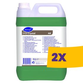   Suma Crystal A8 Folyékony gépi öblítőszer kemény vízhez 5L (Karton - 2 db)