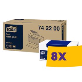   Tork Soft eldobható mosdatókendő 135db-os - 742200 (Karton - 8 csg)