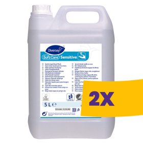  Soft Care Wash H2 Öko-címkés, kíméletes folyékony kézmosó 5L (Karton - 2 db)