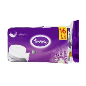  Violeta Prémium Levendula & Vanília WC papír - 3 rétegű 16 tekercses