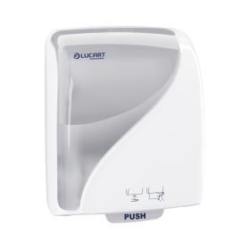  Lucart Identity Touch Free Towel Dispenser (Műanyag dudás tekercsekhez) érintésmentes papírkéztörlő adagoló fehér