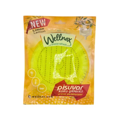 Wellnax piszoár illatosító rács Citrom 50g