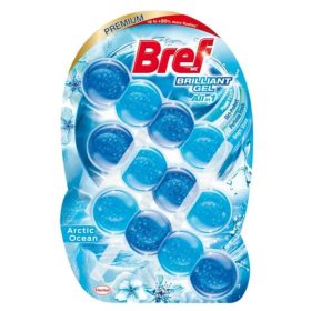 Bref Brilliant Gel WC frissítő Arctic Ocean 3x42g