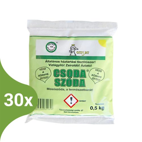 Csoda Szóda (mosószóda) háztartási tisztítószer 500g (Karton - 30 db)