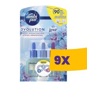   Ambi Pur 3volution utántöltő Lenor Spring  20ml (Karton - 9 db)