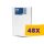 Tork Premium intim tasak 25db-os - 204041 (Karton - 48 csg)