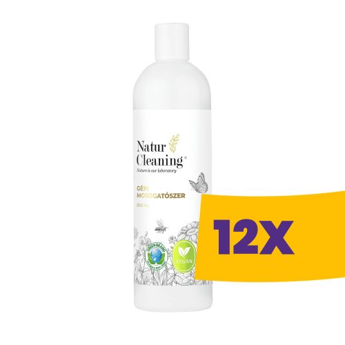 Naturcleaning gépi mosogatószer almaecettel 500ml (Karton - 12 db)