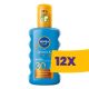Nivea Sun Protect & Bronze napozó spray, bronzosító hatással SPF30 200ml (Karton - 12 db)