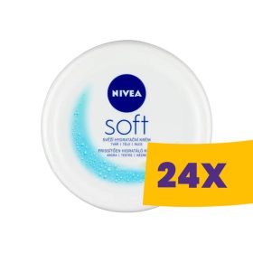   Nivea Soft Frissítően hidratáló krém 200ml (Karton - 24 db)