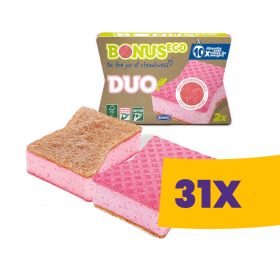  Bonus DUO karcmentes mosogatószivacs 2db-os (Karton - 36 csg)