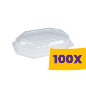   Hidegkonyhai tálca tető - 3 személyes RPET 35cm (Karton - 100 db)