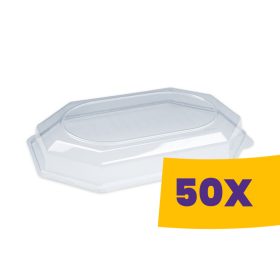   Hidegkonyhai tálca tető - 5 személyes RPET 45cm (Karton - 50 db)