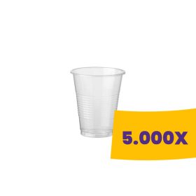 Műanyag pohár átlátszó - PP 100ml (Karton - 5000 db)