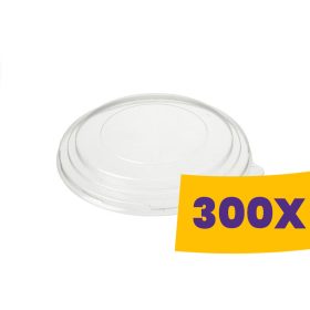   Papír salátás tál tető 1300ml tálhoz - PET 187mm (Karton - 300 db)