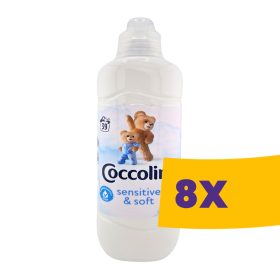   Coccolino Sensitive & Soft öblítő koncentrátum Sensitive Pure 975ml - 39 mosás (Karton - 8 db)