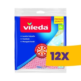   Vileda mosogatókendő 30% mikroszállal 2db-os (Karton - 12 csg)