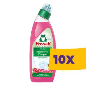   Frosch WC tisztító gél Málnaecettel 750ml (Karton - 10 db)