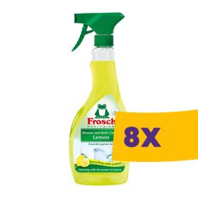   Frosch Fürdőszobai tisztító spray citrom 500ml (Karton - 8 db)