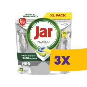   Jar Platinum All in One Lemon mosogatógép tabletta (3x75db) 225 db-os