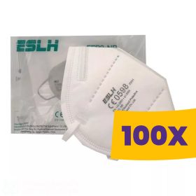   Szájmaszk KN95 FFP2 1db-onként külön csomagolva, 20db (Karton - 100 csomag)