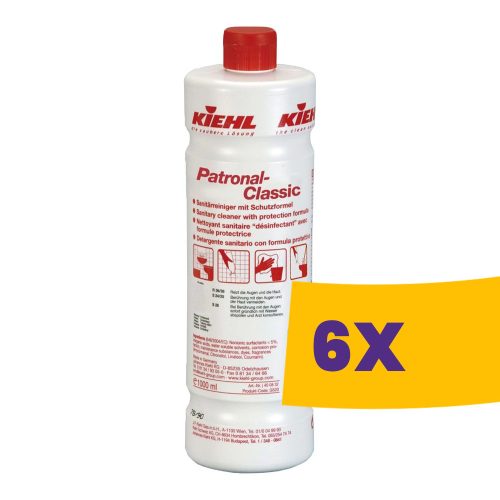 Kiehl Patronal-Classic szaniter tisztítószer védő formulával 1000ml (Karton - 6 db)