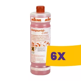   Kiehl Sanpurid-Citro szaniter tisztító frissítő citrus illattal 1000ml (Karton - 6 db)