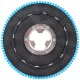 Puha samponozó kefe JH2/JH-002 egytárcsás súroló gépekhez, 380 mm