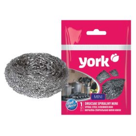 Acél súroló dörzsi MINI 1 db - YORK
